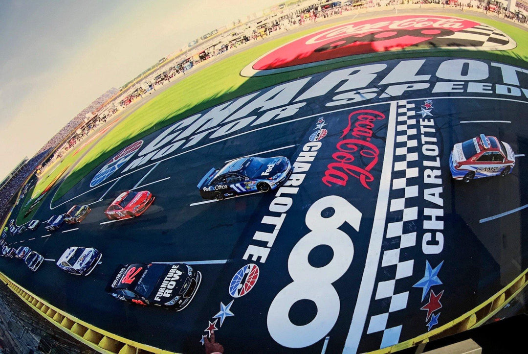 Charlotte Motor Speedway - Vivid Metal Prints