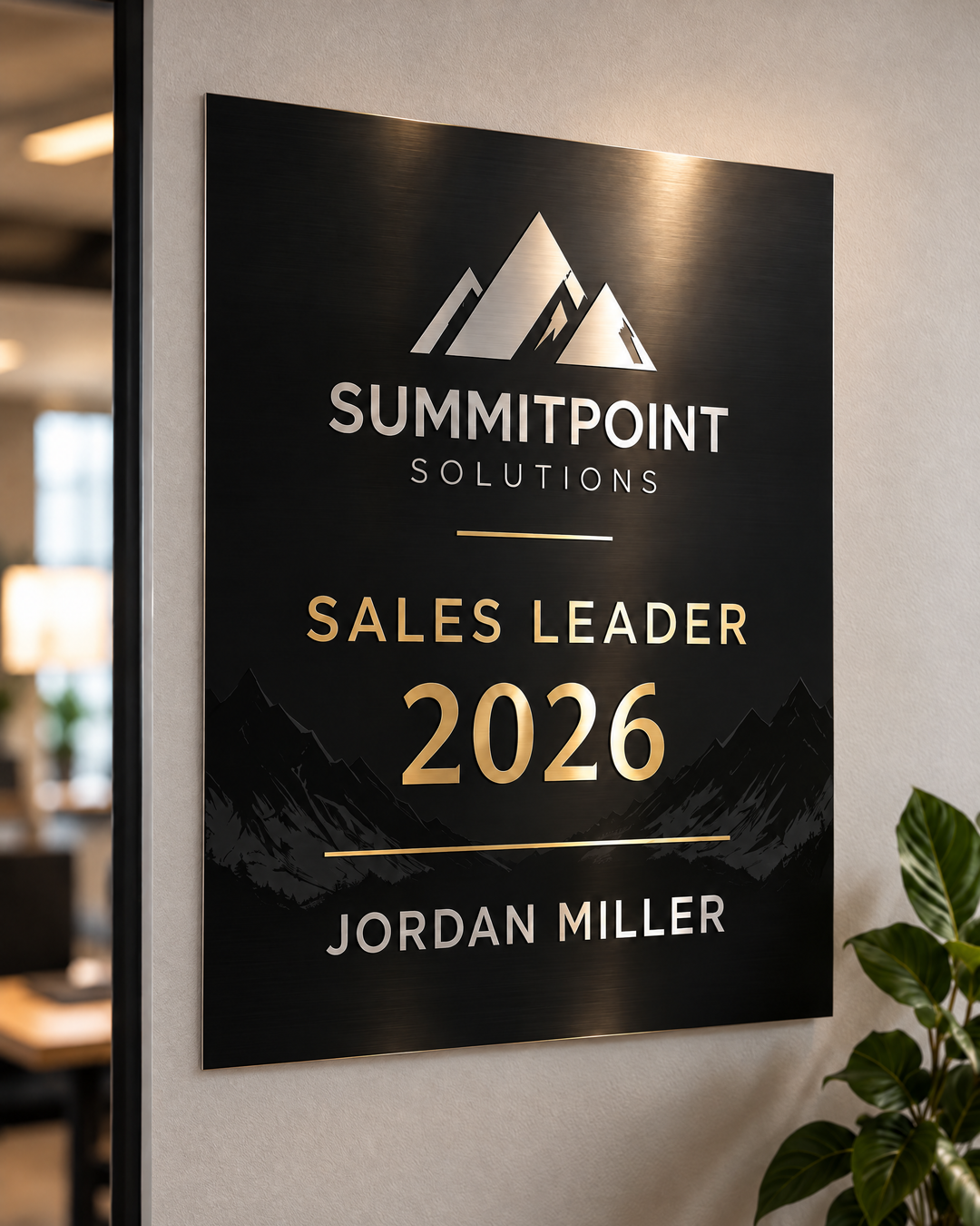 Clear Gloss Award, sales leader of the year