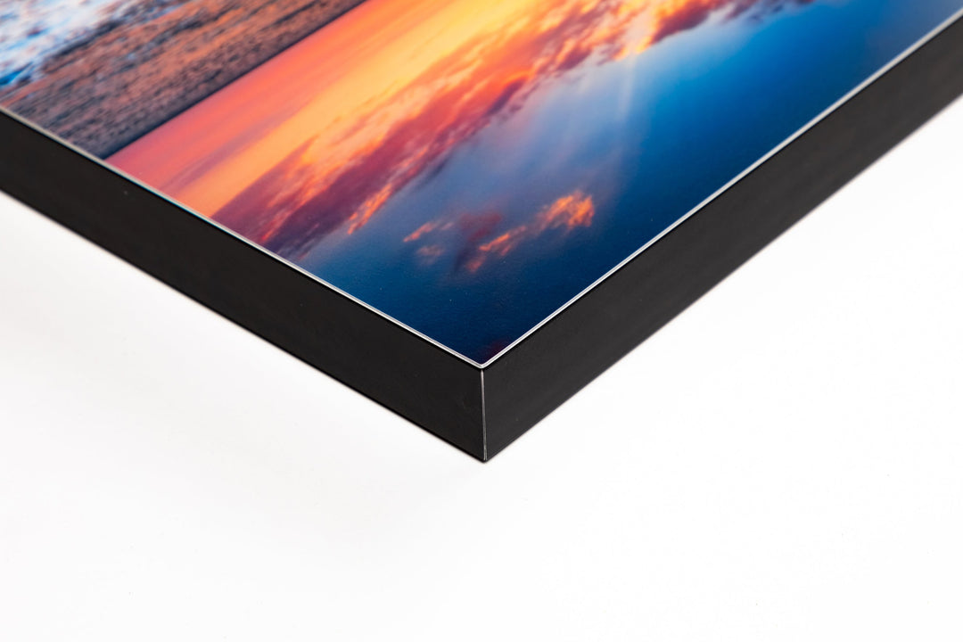 Frame to Edge corner profile, 1-1/4 in black