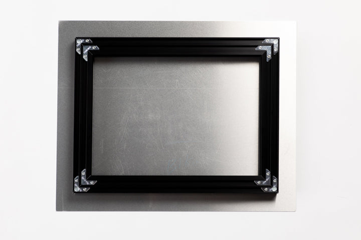Recessed frame from the back, 1-1/4 in