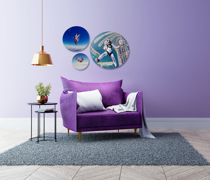 Circle Metal Print